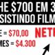 😱Ganhe R$700 No Pix em 3 minutos ASSISTINDO FILMES na NETFLIX🤑 - Como Ganhar Dinheiro Online