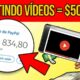 Ganhe dinheiro com o PayPal assistindo vídeos no YouTube ($100 por dia) Como Ganhar Dinheiro Online