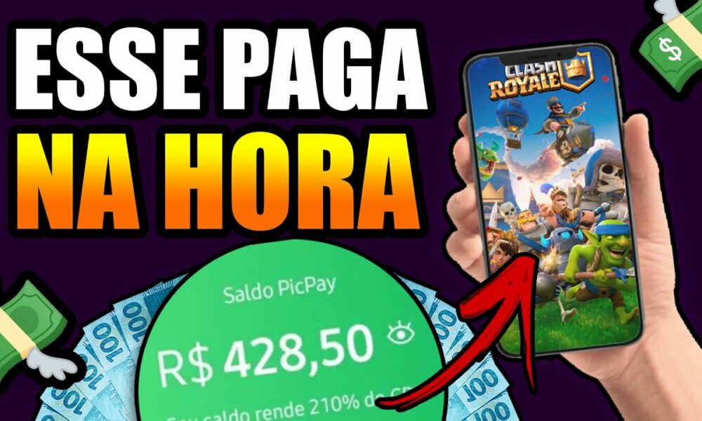 [LANÇAMENTO] APP PAGANDO A CADA MINUTO QUE VOCÊ JOGA (SAQUE ATÉ R$50/DIA)Ganhar Dinheiro na Internet