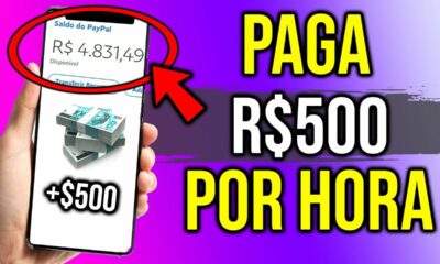 🤑LANÇOU E JÁ PAGOU R$500 Reais - NOVO APP PARA GANHAR DINHEIRO RÁPIDO - Ganhar Dinheiro na Internet