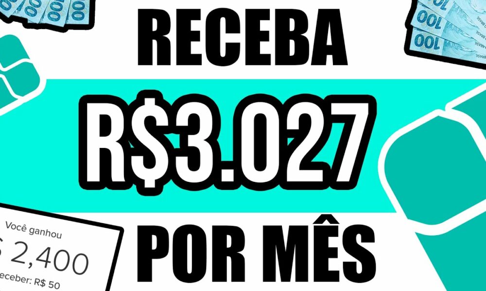 LANÇOU NOVO SITE PAGANDO ATÉ 25 DÓLARES POR DIA [R$3,027,00 POR MÊS]Como Ganhar Dinheiro na Internet