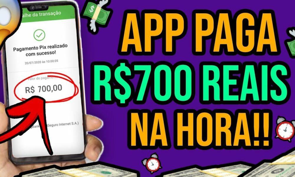 💲✅ NOVO APLICATIVO COM SAQUE DE R$5,00 PIX OU PAYPAL App para ganhar dinheiro/Ganhar Dinheiro Online