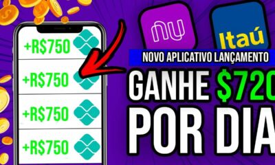 NOVO App Paga $720 POR DIA🤑 MELHOR APLICATIVO PARA GANHAR DINHEIRO/App que Ganha dinheiro de Verdade