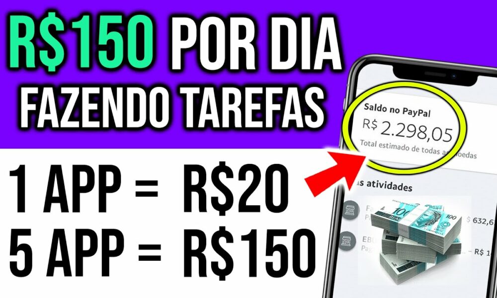 [NOVO] ESSE APLICATIVO PAGA $200 DÓLARES PARA VOCÊ FAZER TAREFAS/ Como Ganhar Dinheiro na Internet