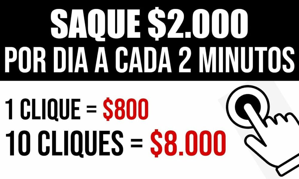 [PAGA MAIS que o Kwai] Saque $2.000 POR DIA a CADA 2 MINUTOS no Google - Ganhar Dinheiro Online