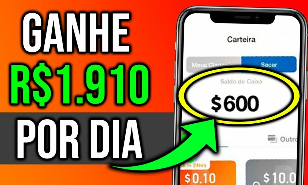 ⚡PAGOU R$1.910 - Melhor APP PARA GANHAR DINHEIRO de VERDADE Rápido🤑 Como Ganhar Dinheiro na Internet