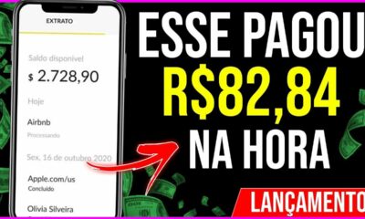 PAGOU R$82,84 NA HORA - Melhor APP PARA GANHAR DINHEIRO de VERDADE/Como Ganhar Dinheiro na Internet