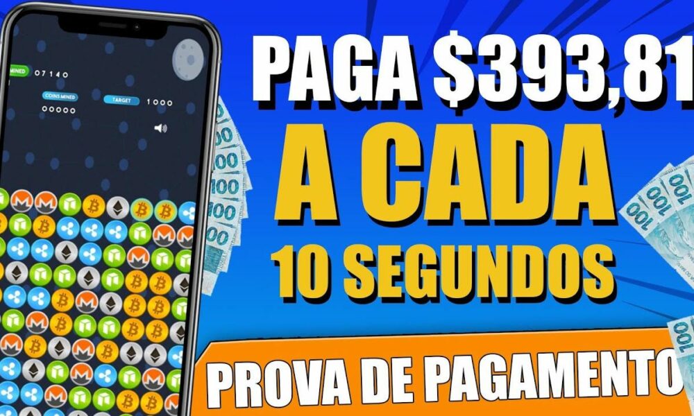 [Paga $393,81 a Cada 10 SEG] MELHOR APLICATIVO PARA GANHAR DINHEIRO/Como Ganhar Dinheiro na Internet