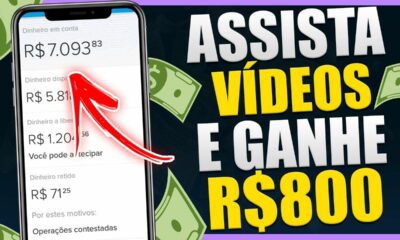 [Pagou $300] NOVO JOGO que GANHA DINHEIRO de VERDADE ASSISTINDO VÍDEOS - APP PARA GANHAR DINHEIRO