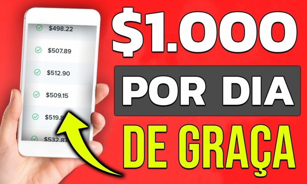 RECEBA até $300 POR DIA Usando esse NOVO APP QUE GANHA DINHEIRO - Como Ganhar Dinheiro na Internet