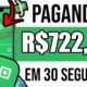 RESGATE R$722,47 NO PIx MUITO RÁPIDO NA HORA+ PROVA DE PAGAMENTO/Como Ganhar Dinheiro na Internet