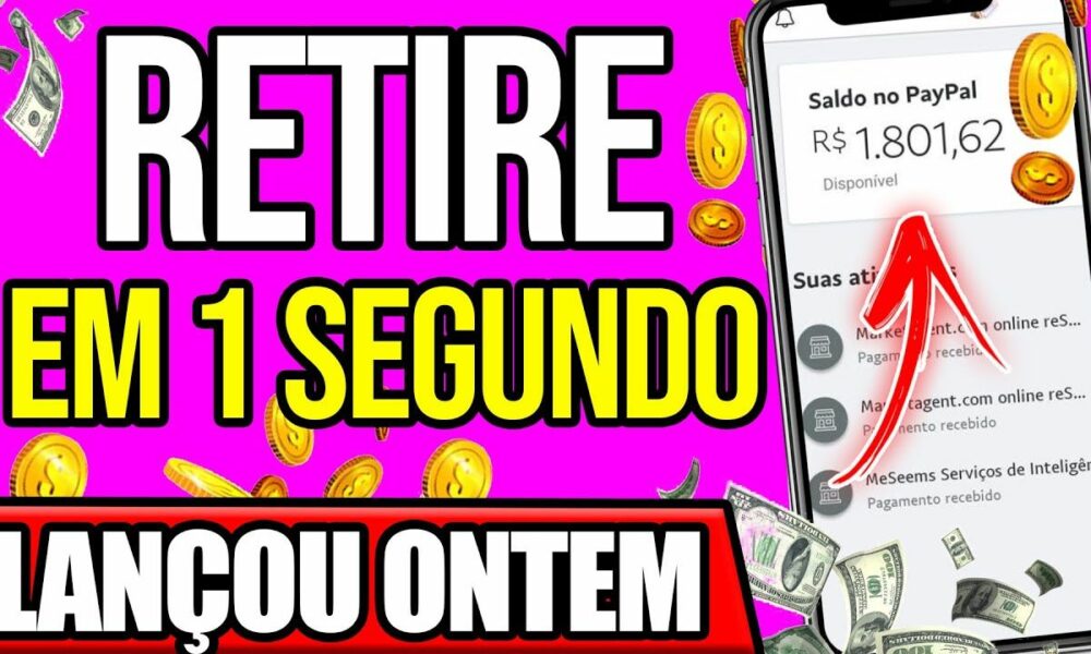 [RETIRE R$60 EM 1 SEGUNDO] Novo APP DE JOGO que GANHA DINHEIRO de VERDADE - APP PARA GANHAR DINHEIRO