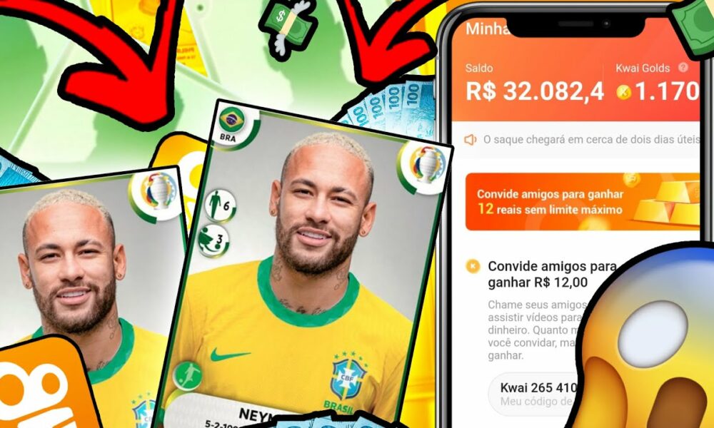 😱REVELADO!! Como usar a figurinha de transformação no kwai E CONSEGUIR A FIGURINHA DO NEYMAR