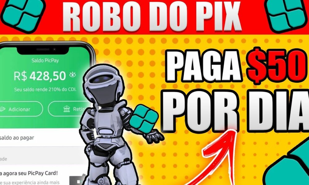 [ROBÔ DO PIX] JOGO que GANHA DINHEIRO de VERDADE VENDO VÍDEO/Aplicativos que dão Dinheiro de Verdade