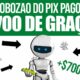 ROBÔZÃO DO PIX PAGOU NO MESMO DIA +GANHE R$700 de GRAÇA TODA HORA (NÃO É FAKE)Ganhar Dinheiro Online