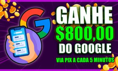 Receba $380 do GOOGLE NO PIX a Cada 5 MINUTOS de GRAÇA [Depoimentos +Prova] Ganhar Dinheiro Online