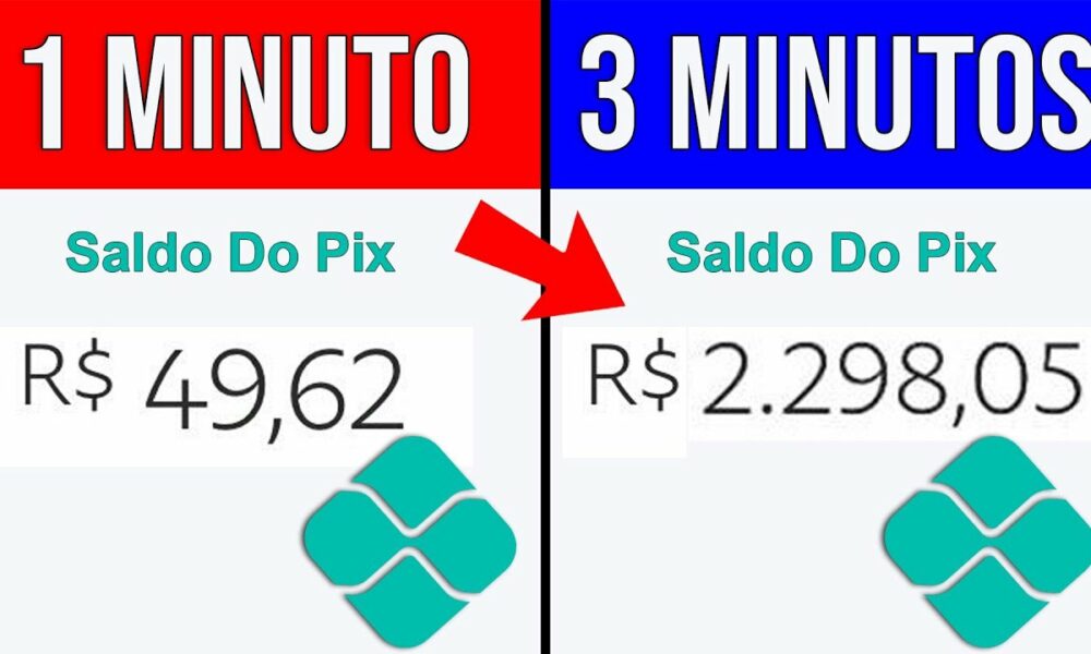 Receba $470 No Pix a Cada 3 MINUTOS de GRAÇA [Prova de Pagamento] Como Ganhar Dinheiro na Internet