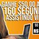 Receba $50,00 A Cada 160 Segundos de GRAÇA Vendo Vídeos [Prova de Pagamento] Ganhar Dinheiro Online