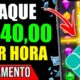 SAQUE R$40,00 POR HORA ✅MELHOR APP QUE GANHA DINHEIRO DE VERDADE - Como Ganhar Dinheiro na Internet