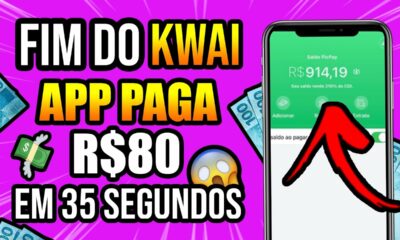 SUBSTITUTO do Kwai e TikTok🤑APP PAGA $80 EM 35 SEG PARA ASSISTIR VÍDEOS/Ganhar Dinheiro na Internet