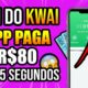 SUBSTITUTO do Kwai e TikTok🤑APP PAGA $80 EM 35 SEG PARA ASSISTIR VÍDEOS/Ganhar Dinheiro na Internet