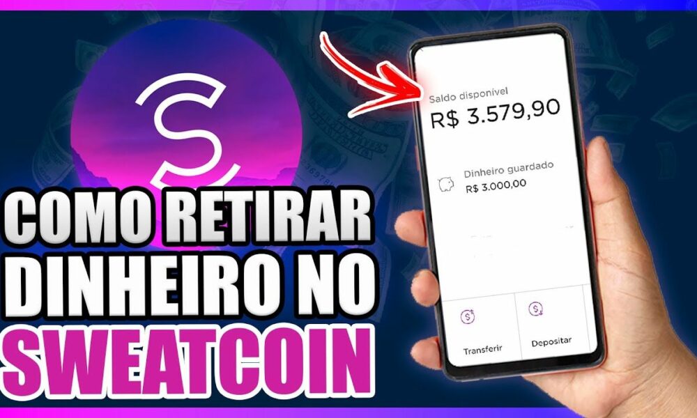 SWEATCOIN COMO RETIRAR DINHEIRO PASSO a PASSO - APP para GANHAR DINHEIRO ANDANDO - SWEATCOIN PAGA?