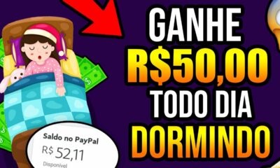 URGENTE!! NOVO APP PAGANDO R$50,00 POR DIA no PAYPAL SEM VOCÊ FAZER NADA🤑Ganhar Dinheiro na Internet