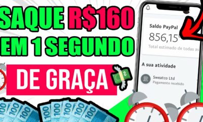 URGENTE! RESGATE AGORA R$160,00 NO PIX EM 1 SEGUNDO JÁ RECEBA Como Ganhar Dinheiro na Internet