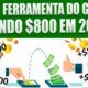 VAZOU FERRAMENTA do GOOGLE PAGA $800 por DIA (Ganhe dinheiro SEM FAZER NADA) Ganhar Dinheiro Online