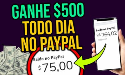 [VAZOU] NOVO APP PARA GANHAR DÓLARES TODO DIA NO PAYPAL (PAGA $500) Como Ganhar Dinheiro na Internet