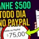 [VAZOU] NOVO APP PARA GANHAR DÓLARES TODO DIA NO PAYPAL (PAGA $500) Como Ganhar Dinheiro na Internet