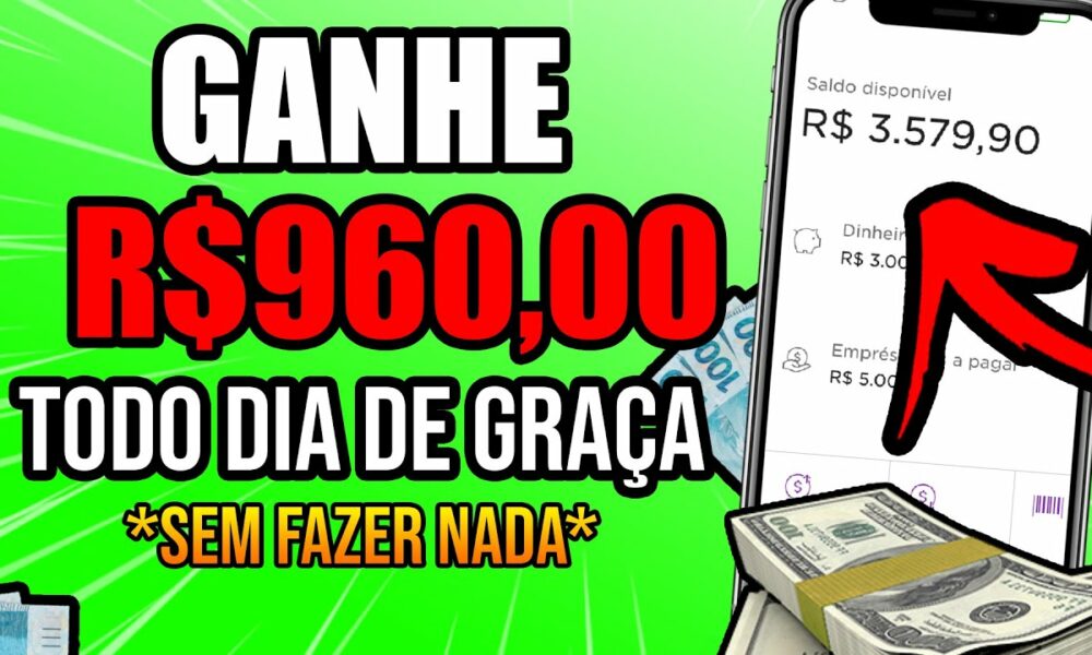 [VAZOU] SITE PAGANDO R$960 POR DIA DE GRAÇA MUITO RÁPIDO NO PIX/Como Ganhar Dinheiro na Internet