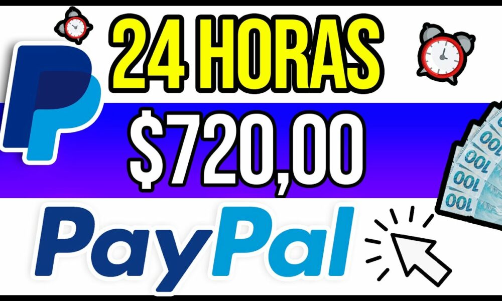 Como Ganhar $720,00 TODOS OS DIAS no Paypal De Graça - Ganhar Dinheiro no Paypal