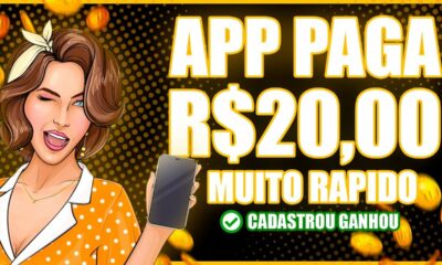 [$20 REAIS MUITO RÁPIDO] NOVO APP para GANHAR DINHEIRO - Aplicativo para Ganhar Dinheiro 😮