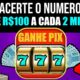 ACERTE O NUMERO E GANHE R$100 NO PIX A CADA 2 MINUTOS + PROVA DE PAGAMENTO - Ganhar dinheiro online