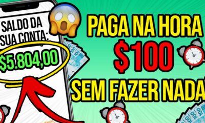 APLICATIVO QUE PAGA NA HORA😱GANHE R$107,18 SÓ PELO CADASTRO + R$100 TODO DIA🤑Ganhar Dinheiro Online