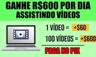 APP PARA GANHAR DINHEIRO PAGANDO $600 NO PIX PARA ASSISTIR VÍDEOS/Como Ganhar Dinheiro na Internet