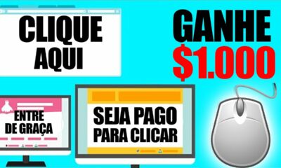 APP que GANHA DINHEIRO de VERDADE para CLICAR [R$1,00 Real Por Clique] Ganhar Dinheiro na Internet