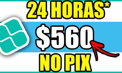 BAIXE E GANHE $560 Aplicativo para ganhar dinheiro no Pix [APP PAGA NO PIX] app para ganhar dinheiro