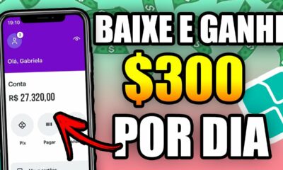 BAIXE E GANHE R$300.00 [Aplicativo para ganhar dinheiro no Pix] Ganhar Dinheiro na Internet