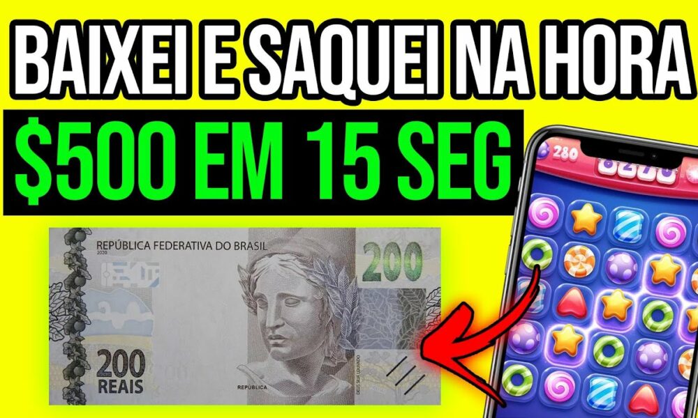 [BAIXEI E SAQUEI NA HORA😧] NOVO JOGO PAGANDO DINHEIRO DE VERDADE [$500 POR DIA] Como Ganhar Dinheiro