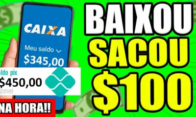 [BAIXOU SACOU] Ganhe $100 No Cadastro +$300 NA HORA e JÁ Pode Sacar/Como Ganhar Dinheiro na Internet