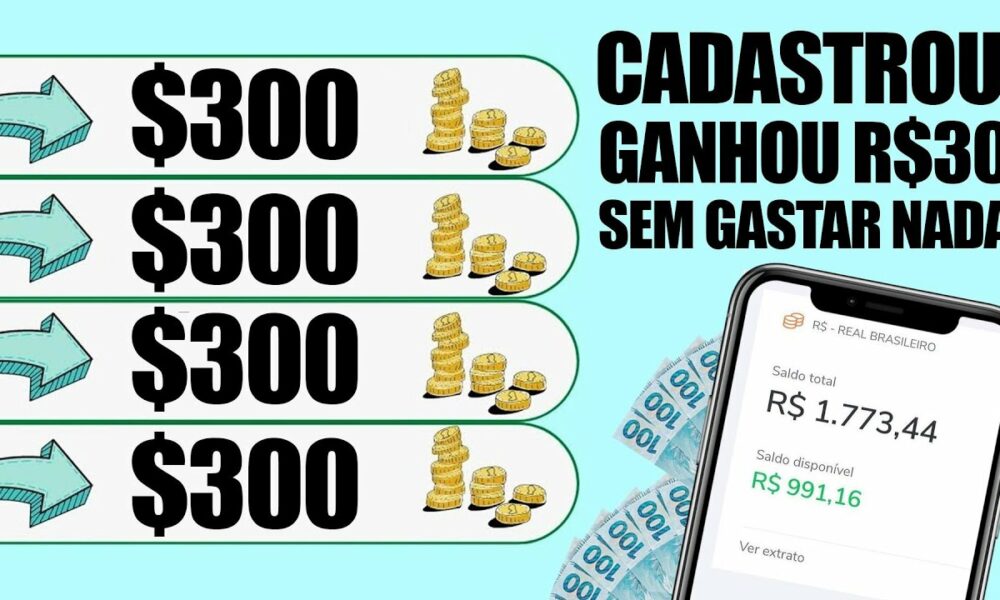 CADASTROU GANHOU R$30,00 - APP PAGANDO NO CADASTRO VIA PIX (Paga na Hora) Como Ganhar Dinheiro.