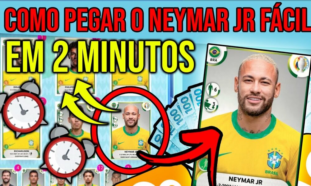 COMO PEGAR A FIGURINHA DO NEYMAR e CASEMIRO em 2 MINUTOS no KWAI [NOVO BUG] Ganhar Dinheiro no Kwai