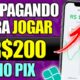 [CORRE] NOVO APP PAGANDO TODO DIA NO PIX PARA JOGAR | NÃO PRECISA INDICAR - APP PARA GANHAR DINHEIRO