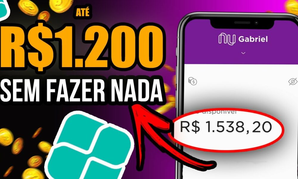 Como Ganhar DINHEIRO SEM FAZER NADA? NOVO APP para Ganhar Dinheiro apertando 1 Botão✅ [PAGA NO PIX]