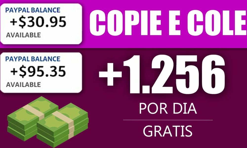 Como Ganhar R$1.256,00 por dia com celular [Ganhar Dinheiro na Internet] Como Ganhar Dinheiro Online