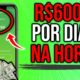 Como Ganhar R$600 Reais POR DIA no PIX na MESMA HORA - APP PAGANDO Como Ganhar Dinheiro na Internet