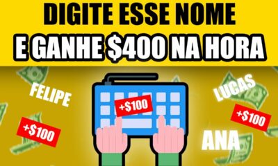 DIGITE ESSE NOME NO GOOGLE E GANHE $400 IMEDIATAMENTE de graça (PROVADO) Como ganhar dinheiro online