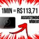 ESSE APP DE GANHAR DINHEIRO PAGA $113,71 EM 1 HORA NO PIX PARA ASSISTIR VIDEOS /Como Ganhar Dinheiro